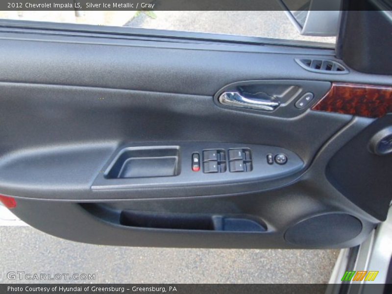 Silver Ice Metallic / Gray 2012 Chevrolet Impala LS