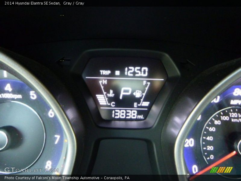 Gray / Gray 2014 Hyundai Elantra SE Sedan
