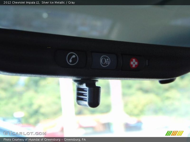 Silver Ice Metallic / Gray 2012 Chevrolet Impala LS