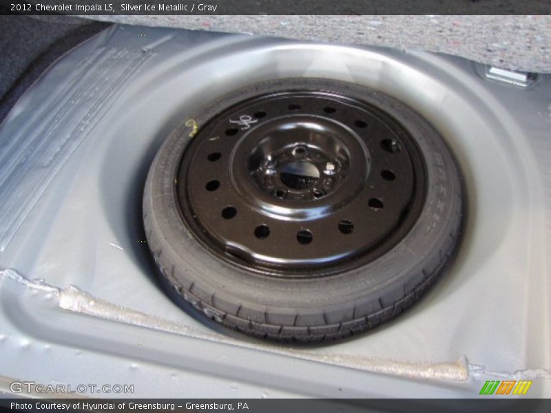 Silver Ice Metallic / Gray 2012 Chevrolet Impala LS
