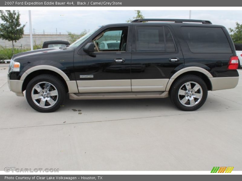 Black / Camel/Grey Stone 2007 Ford Expedition Eddie Bauer 4x4