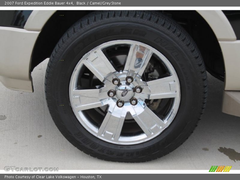 Black / Camel/Grey Stone 2007 Ford Expedition Eddie Bauer 4x4