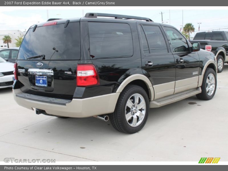 Black / Camel/Grey Stone 2007 Ford Expedition Eddie Bauer 4x4