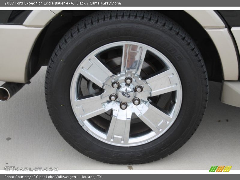 Black / Camel/Grey Stone 2007 Ford Expedition Eddie Bauer 4x4