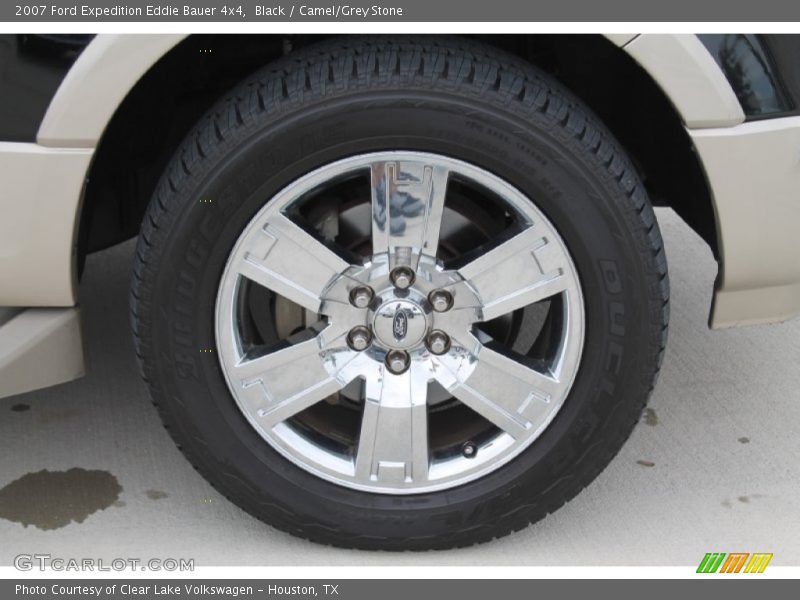 Black / Camel/Grey Stone 2007 Ford Expedition Eddie Bauer 4x4