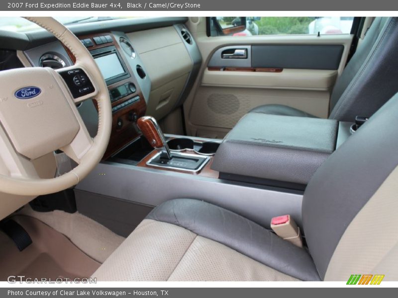 Black / Camel/Grey Stone 2007 Ford Expedition Eddie Bauer 4x4