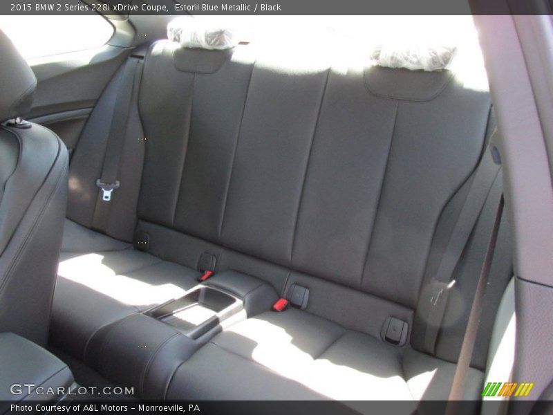 Estoril Blue Metallic / Black 2015 BMW 2 Series 228i xDrive Coupe