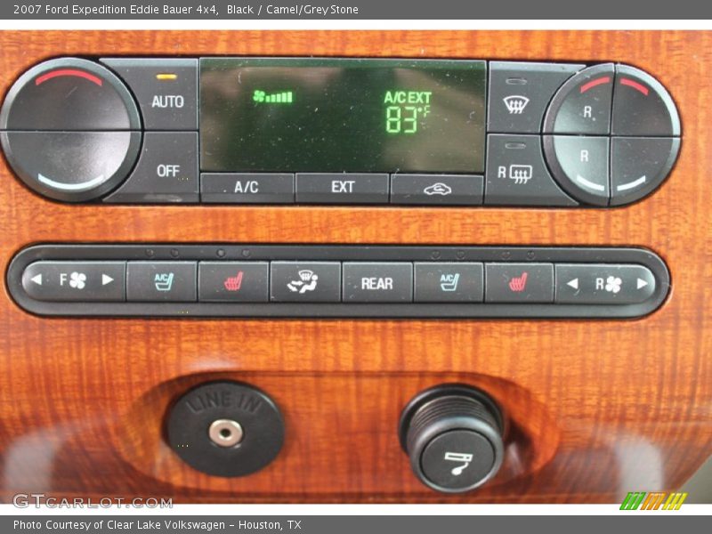 Black / Camel/Grey Stone 2007 Ford Expedition Eddie Bauer 4x4