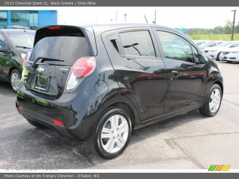 Black Granite / Silver/Blue 2013 Chevrolet Spark LS