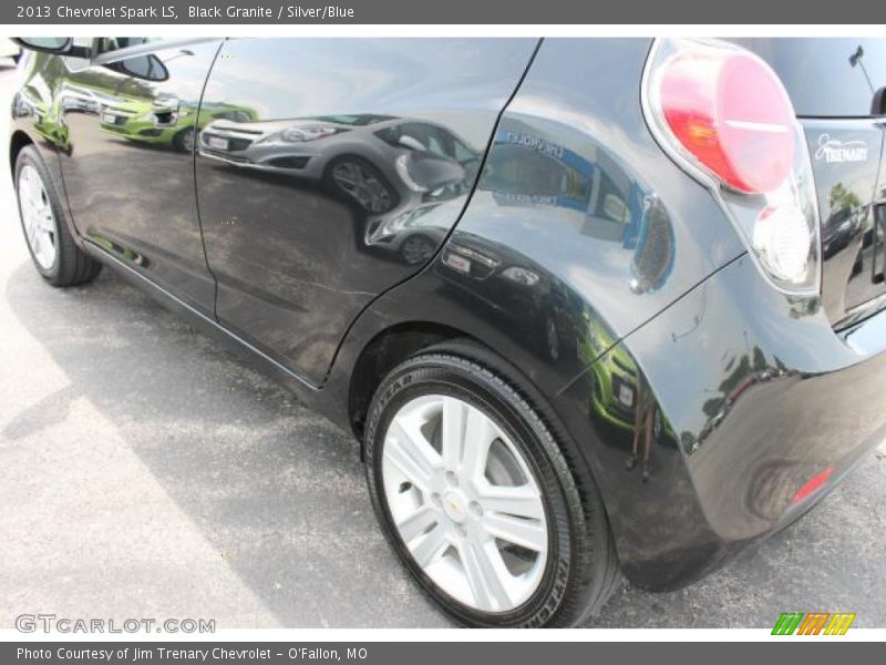 Black Granite / Silver/Blue 2013 Chevrolet Spark LS