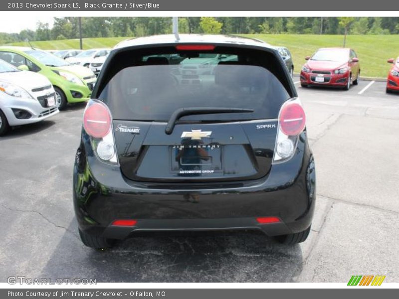 Black Granite / Silver/Blue 2013 Chevrolet Spark LS
