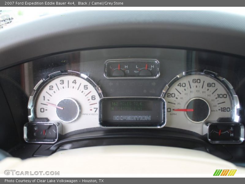 Black / Camel/Grey Stone 2007 Ford Expedition Eddie Bauer 4x4