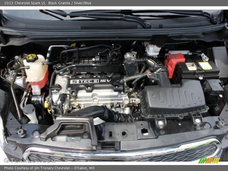 Black Granite / Silver/Blue 2013 Chevrolet Spark LS