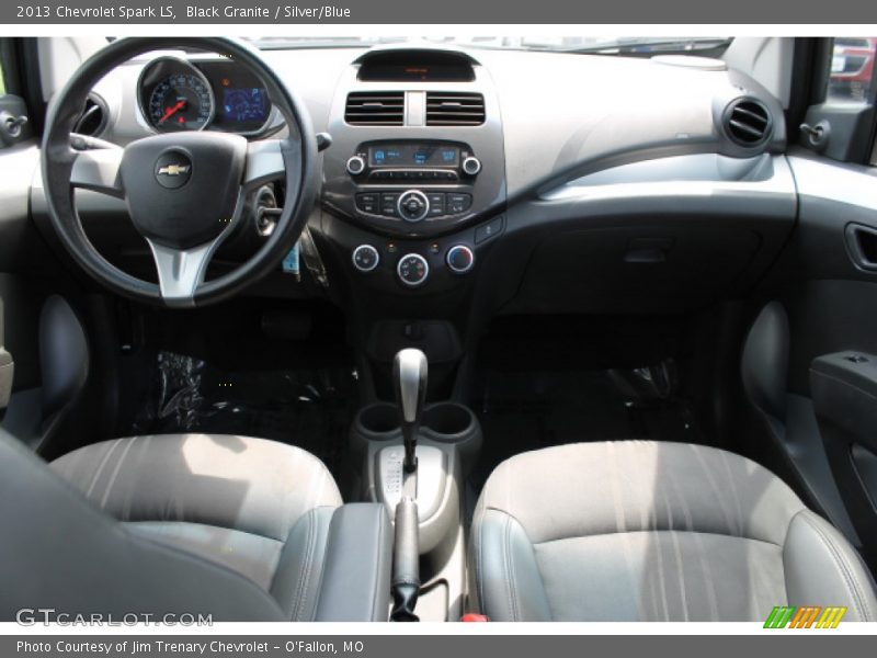 Black Granite / Silver/Blue 2013 Chevrolet Spark LS