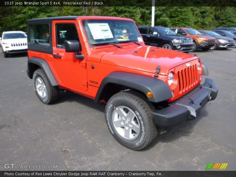 Front 3/4 View of 2015 Wrangler Sport S 4x4