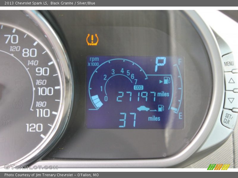 Black Granite / Silver/Blue 2013 Chevrolet Spark LS