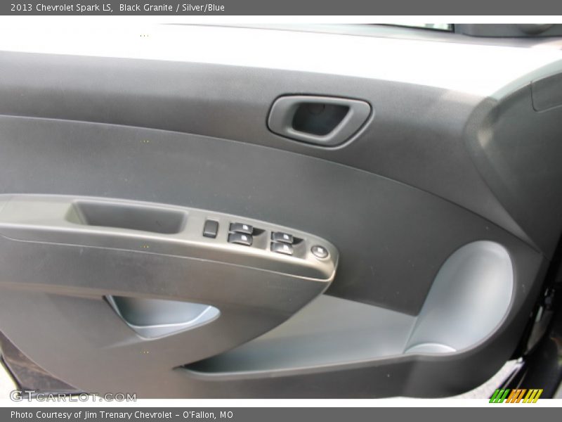 Black Granite / Silver/Blue 2013 Chevrolet Spark LS