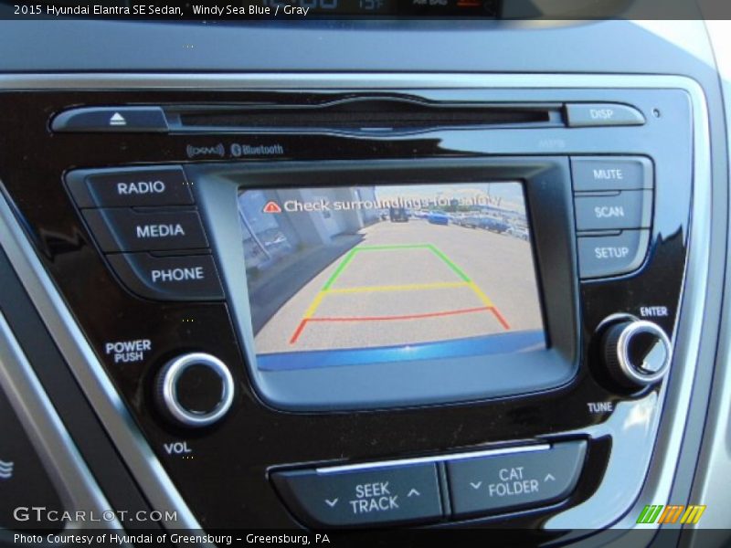 Windy Sea Blue / Gray 2015 Hyundai Elantra SE Sedan