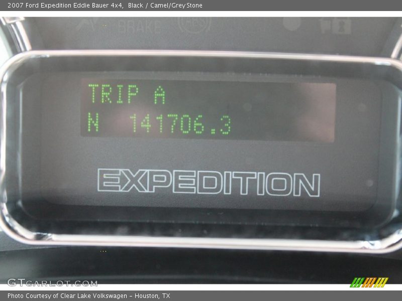 Black / Camel/Grey Stone 2007 Ford Expedition Eddie Bauer 4x4