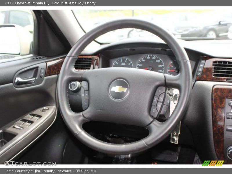 Gold Mist Metallic / Ebony 2012 Chevrolet Impala LT