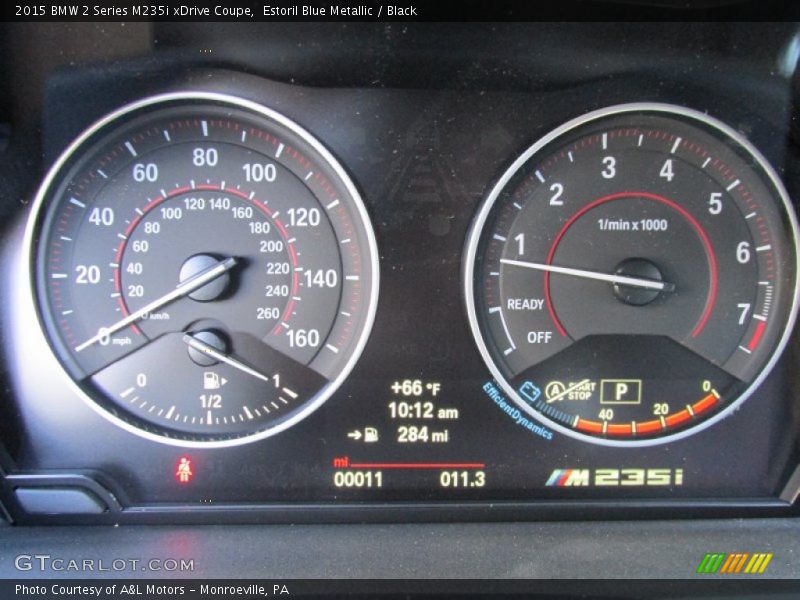  2015 2 Series M235i xDrive Coupe M235i xDrive Coupe Gauges