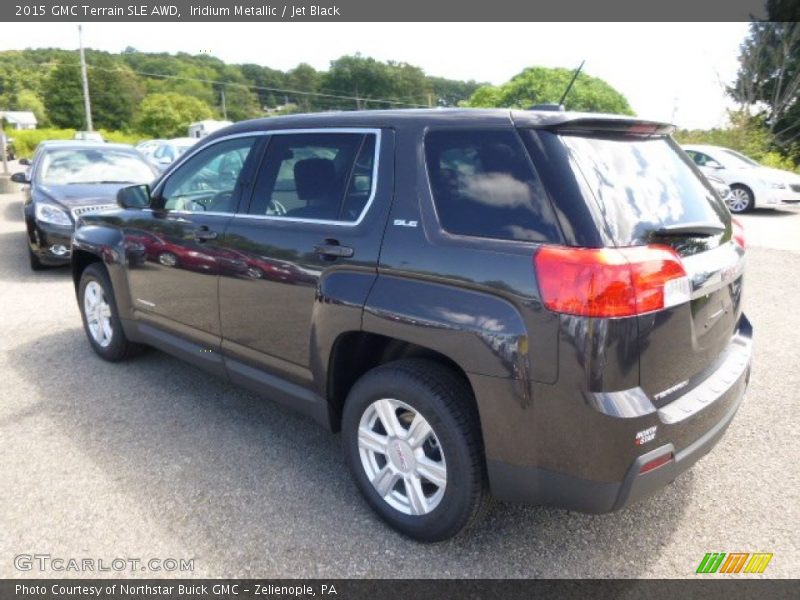 Iridium Metallic / Jet Black 2015 GMC Terrain SLE AWD
