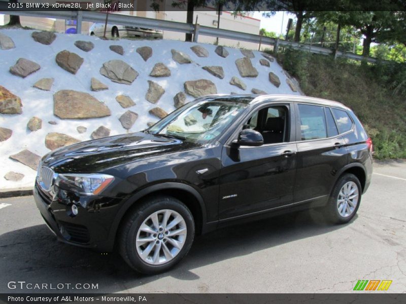 Jet Black / Black 2015 BMW X3 xDrive28i