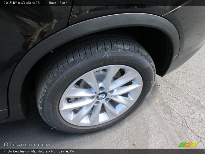 Jet Black / Black 2015 BMW X3 xDrive28i