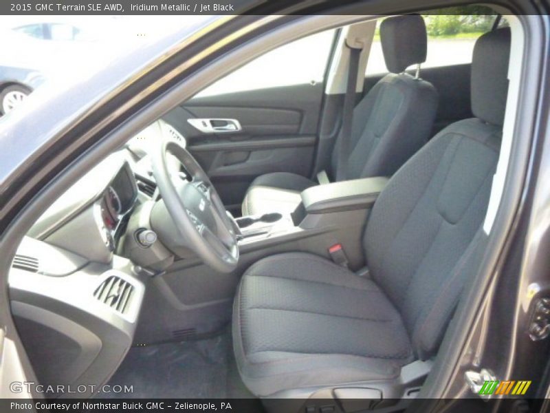 Iridium Metallic / Jet Black 2015 GMC Terrain SLE AWD
