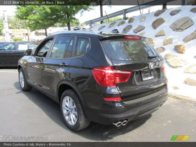 Jet Black / Black 2015 BMW X3 xDrive28i