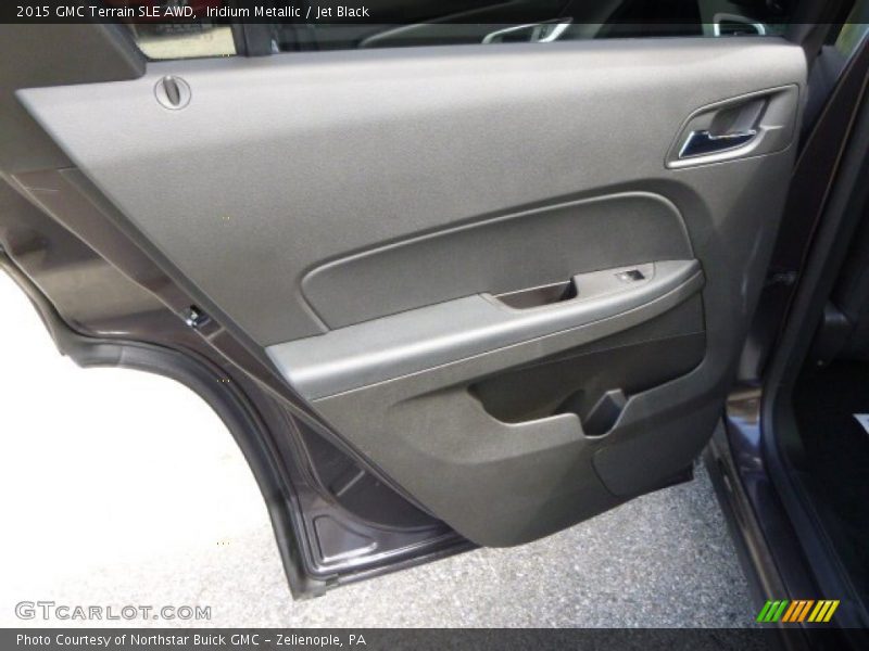 Iridium Metallic / Jet Black 2015 GMC Terrain SLE AWD