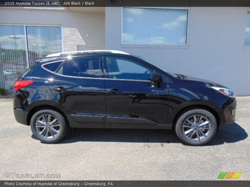 Ash Black / Black 2015 Hyundai Tucson SE AWD