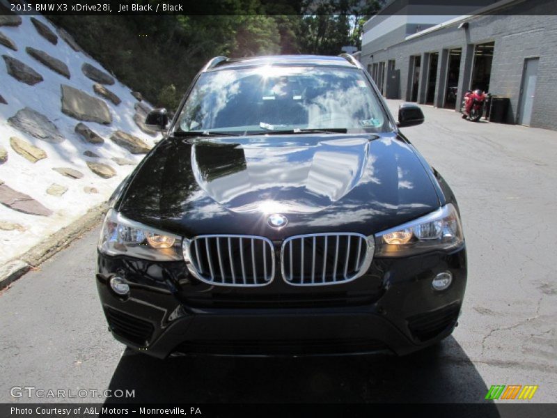 Jet Black / Black 2015 BMW X3 xDrive28i