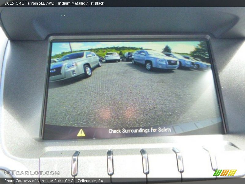 Iridium Metallic / Jet Black 2015 GMC Terrain SLE AWD