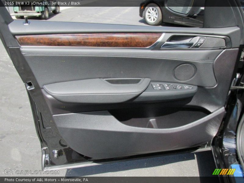 Jet Black / Black 2015 BMW X3 xDrive28i