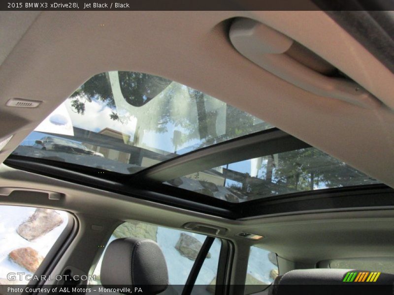 Jet Black / Black 2015 BMW X3 xDrive28i