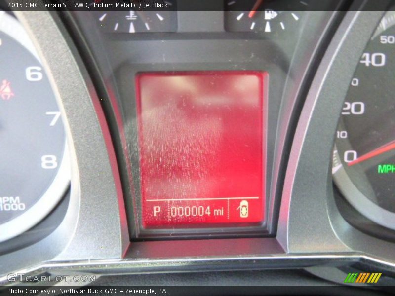 Iridium Metallic / Jet Black 2015 GMC Terrain SLE AWD