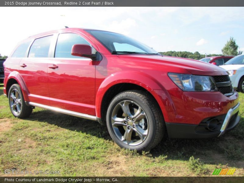 Redline 2 Coat Pearl / Black 2015 Dodge Journey Crossroad