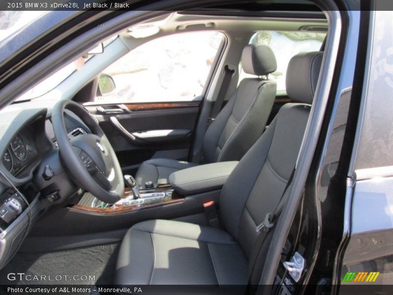 Jet Black / Black 2015 BMW X3 xDrive28i