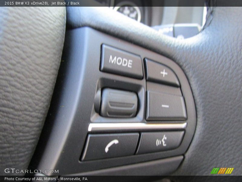 Jet Black / Black 2015 BMW X3 xDrive28i