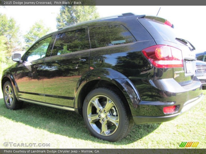 Pitch Black / Black 2015 Dodge Journey Crossroad