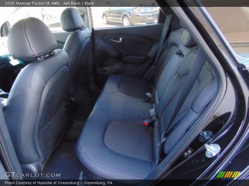 Ash Black / Black 2015 Hyundai Tucson SE AWD