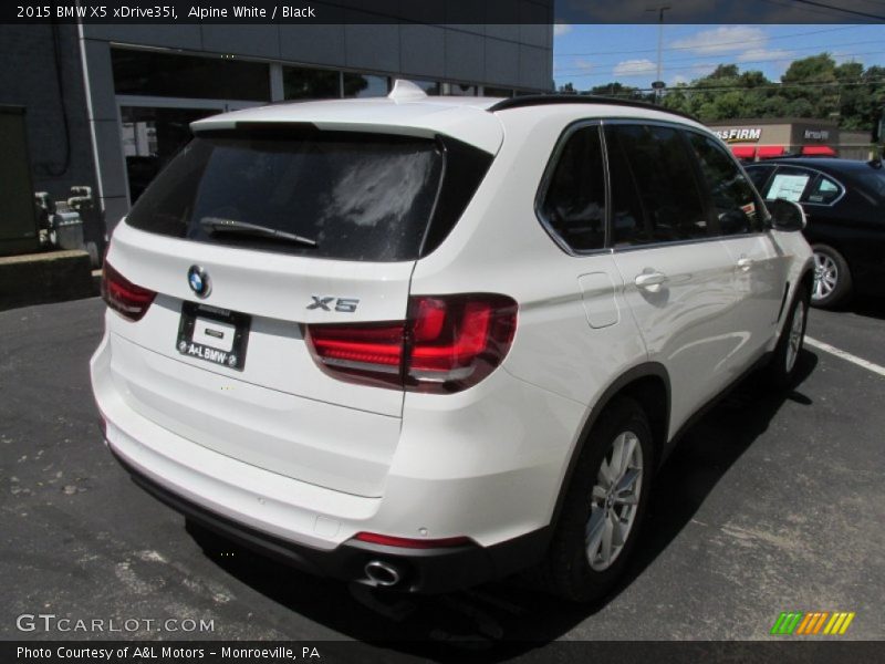 Alpine White / Black 2015 BMW X5 xDrive35i