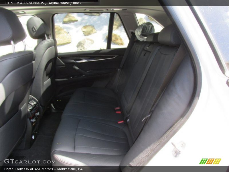 Alpine White / Black 2015 BMW X5 xDrive35i
