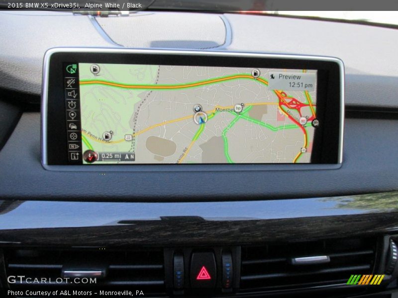 Alpine White / Black 2015 BMW X5 xDrive35i