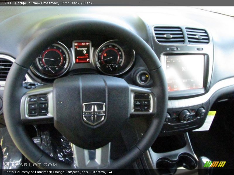 Pitch Black / Black 2015 Dodge Journey Crossroad