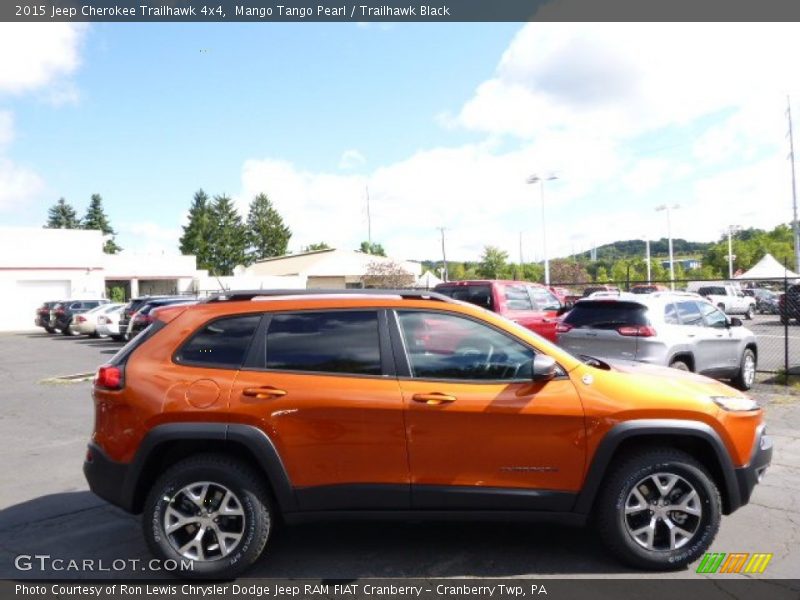  2015 Cherokee Trailhawk 4x4 Mango Tango Pearl