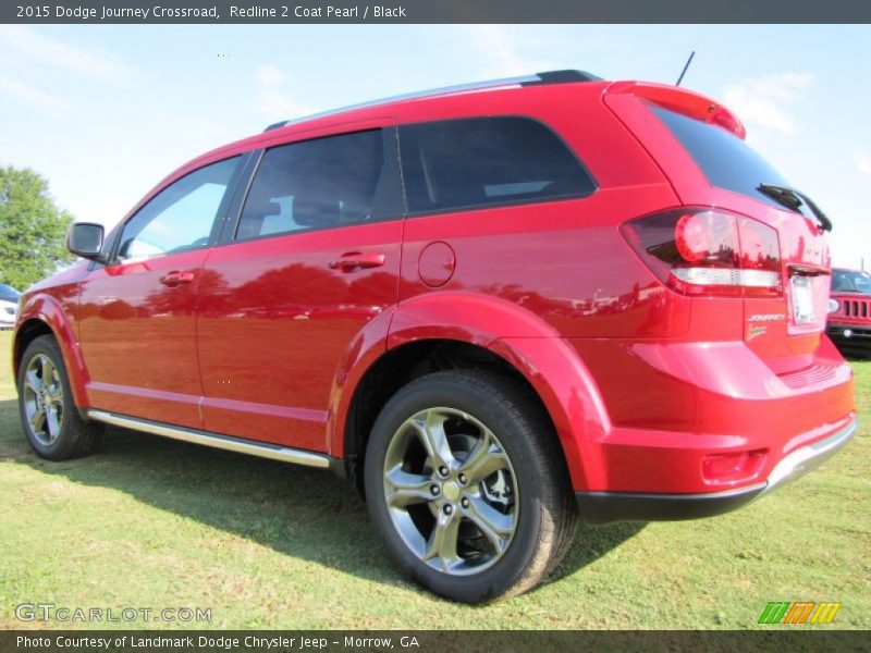Redline 2 Coat Pearl / Black 2015 Dodge Journey Crossroad