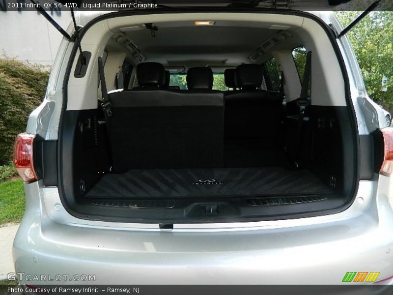 Liquid Platinum / Graphite 2011 Infiniti QX 56 4WD