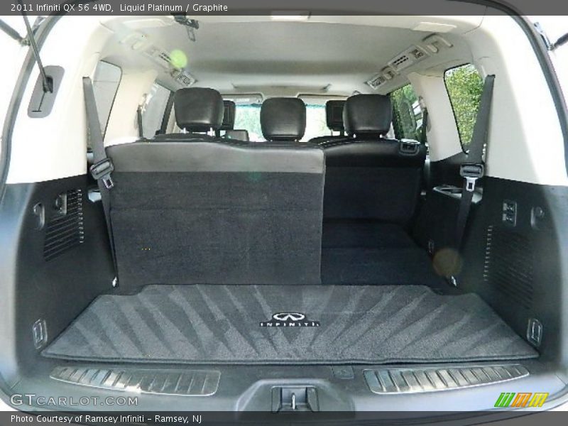 Liquid Platinum / Graphite 2011 Infiniti QX 56 4WD